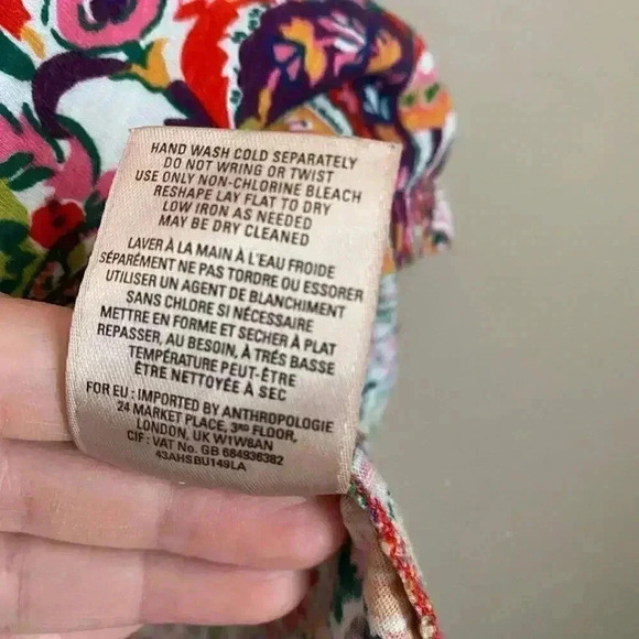 Anthropologie Akemi + Kin Cotton Bow Back‎ Top - Picture 8 of 8